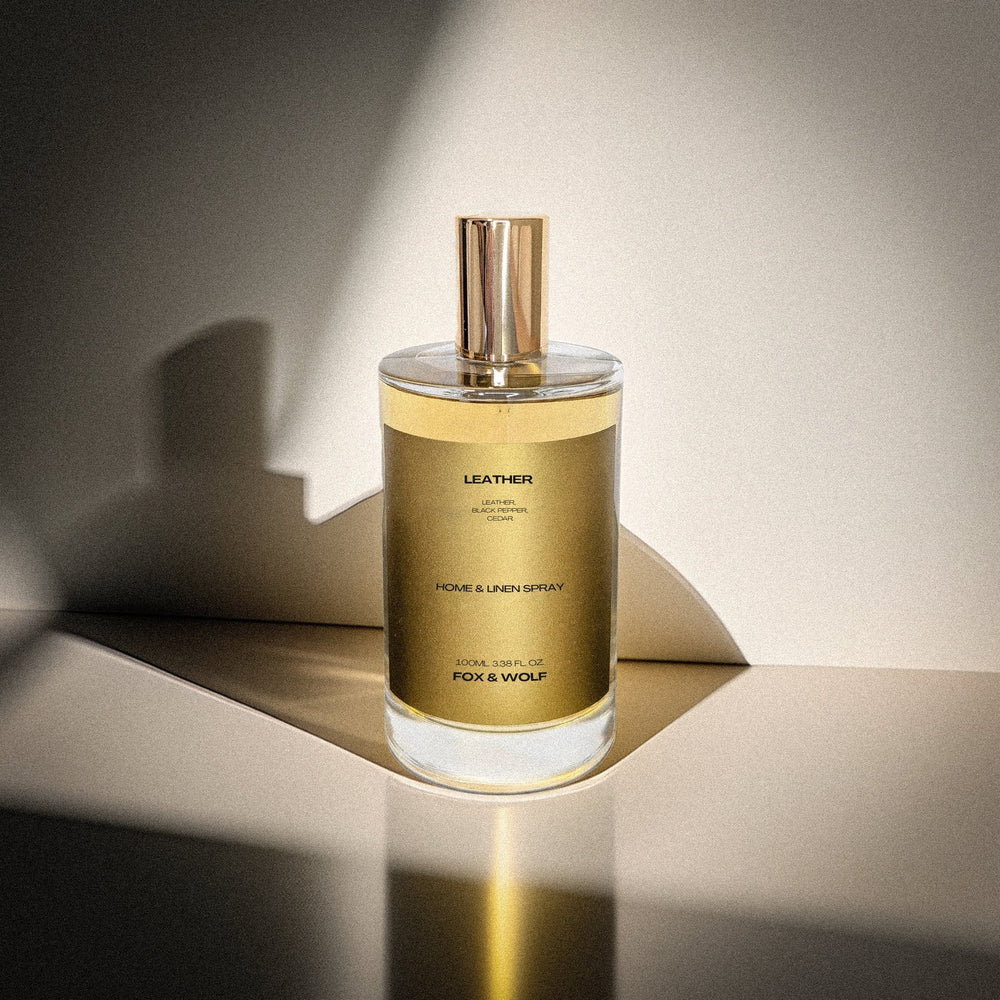 LEATHER home & linen spray 100ml